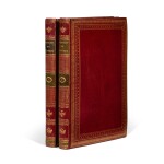 Les Aventures de Télémaque. [Paris], 1785. Exemplaire sur grand papier vélin en maroquin rouge de l'époque.
