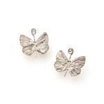 Pair of 'Petit Papillon' Earrings