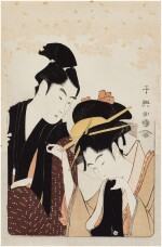 Eishosai Choki (active circa 1786-1808) | Open seam (Hokorobi) | Edo period, late 18th century