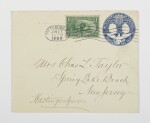 1898 Trans-Mississippi 1c Dark Yellow Green First Day Cover (285)