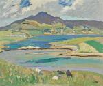 LETITIA MARION HAMILTON, R.H.A. | CARRYGART, CO. DONEGAL, ERRIGAL MOUNTAIN IN THE DISTANCE