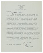 Anthony Eden | Autograph letter signed, to Lord Beaverbrook, on the Cuban Missile Crisis, 1962