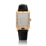 Jalousie, Ref. 91004/000B Limited edition white gold and pink gold wristwatch with concealed dial Circa 1998