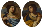 Saints Barbara and Agnes