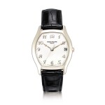 Patek Philippe | Reference 5030, A white gold wristwatch with date, Circa 2003 | 百達翡麗 | 型號5030 白金腕錶，備日期顯示，約2003年製