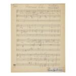 GERSHWIN, GEORGE | Autograph music manuscript of "Leavin’ for de Promise’ Lan’" from the opera Porgy and Bess, Act One Scene Two