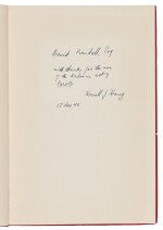 Calhoun--Heaney, Dickens' Christmas Carol after a Hundred Years, 1945, inscribed by Heaney