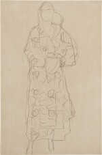 Stehende Figur im Verzierten Kleid (Standing Figure in Ornamented Gown)