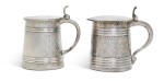 Two Silver Trompe L’oeil Tankards, Antip Kuzmichev, Moscow, 1888