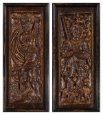 A Pair of Italian Reliefs depicting Hercules and Meleager, circa 1600
