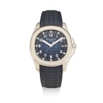  PATEK PHILIPPE | AQUANAUT, REFERENCE 5168 A WHITE GOLD WRISTWATCH WITH DATE, MADE TO COMMEMORATE THE 20TH ANNIVERSARY OF THE AQUANAUT, CIRCA 2017