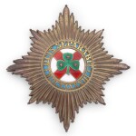 THE MOST ILLUSTRIOUS ORDER OF ST PATRICK, A LARGE MANTLE OR DISPLAY STAR