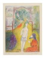  MARC CHAGALL | THEN THE BOY DISPLAYED TO THE DERVISH... (MOURLOT 36; SEE CRAMER BOOKS 18)