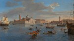 Venice, a view of the Island of San Giorgio Maggiore from the Bacino