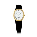 PATEK PHILIPPE | REFERENCE 3987 ELLIPSE A YELLOW GOLD OVAL SHAPED WRISTWATCH, MADE IN 1987