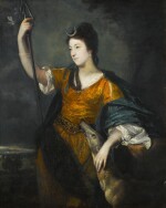SIR JOSHUA REYNOLDS, P.R.A. | PORTRAIT OF LADY ANNE DAWSON (1733–1769), AS DIANA