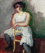 Femme assise