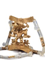 Diquís Gold Figural Pendant, Palmar Sur Region, circa AD 800 - 1500