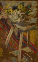 Flowers on a Stool (from a Series of Studies in The Home of Madame Fontaine)