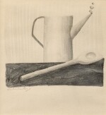 Teapot and spatula