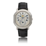 DANIEL ROTH | REF 118.X.60 WHITE GOLD PERPETUAL CALENDAR WRISTWATCH WITH MOON PHASES AND LEAP-YEAR INDICATION CIRCA 2000