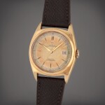 Oyster Perpetual 'Ovettone', Reference 6030 | A pink gold wristwatch with date | Circa 1950