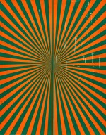 Mark Grotjahn 馬克・格羅亞恩 | Untitled (Orange and Green Butterfly 45.02) 無題（橙和綠的蝴蝶45.02）
