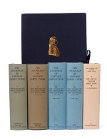 COOK | The Journals of Captain James Cook on his voyages of discovery. 1968-1967-1974. 6 volumes and 3 pamphlets