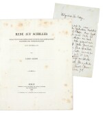 Jacob Grimm | Autograph letter signed, December 1850