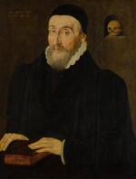 Portrait of Edmund Grindal (circa 1519–1583), Archbishop of Canterbury