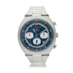 Reference 7102 Transocean A stainless steel chronograph bracelet watch with date, Circa 1972