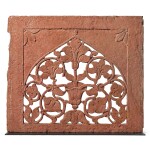 A Mughal carved openwork sandstone panel (Jali), North India, second-half 18th century/early 19th century