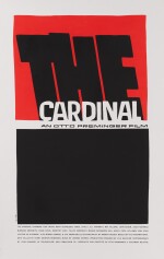 THE CARDINAL (1963) SILKSCREEN, US