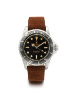 ROLEX | REF 5513/5512 SUBMARINER, A STAINLESS STEEL AUTOMATIC CENTER SECONDS WRISTWATCH WITH POINTED CROWN GUARDS AND SPIDER DIAL CIRCA 1963