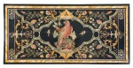 A scagliola top, Firenze, late 17th century, attributed to Lorenzo Bonuccelli | Plateau en scagliola, travail florentin de la fin du XVIIème siècle attribué à Lorenzo Bonuccelli