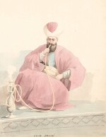 William Page (1794-1872) | Album of 58 watercolours of Turkish, Greek, Swiss and Italian views and figure studies