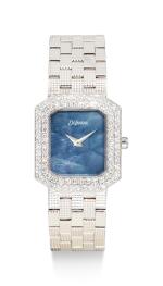 DELANEAU | GALATEA 5, REFERENCE 32172,  A WHITE GOLD AND DIAMOND-SET BRACELET WATCH WITH MOTHER-OF-PEARL DIAL, CIRCA 1990