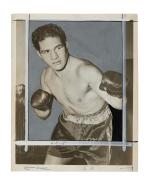 Press Photographs of Collegiate and Professional Boxers