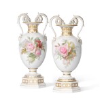 Two Berlin (K.P.M.) 'Urbino' vases, 1913