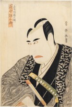Utagawa Toyokuni (1769-1825) The actor Ogino Isaburô II as Shintônai Kuranosuke, Japan, Edo period | 日本 江戶時代 歌川豊國 《進藤内蔵之助　荻野伊三郎（二代目）》 木刻版畫