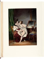 Romantisme secret, an album of erotic prints, [Paris, 1840s-1850s], half red morocco