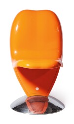 Tongue-In-Cheek Chair (Orange)