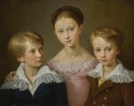 CARL WILHELM TISCHBEIN | Portrait of three siblings