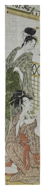 ATTRIBUTED TO KITAGAWA UTAMARO (1754–1806) TWO BEAUTIES, EDO PERIOD (LATE 18TH CENTURY)