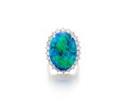 Opal and Diamond Ring | 32.07克拉 歐泊 配 鑽石 戒指