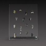 A Group of Fifteen Roman Miniature Glass Vessels, circa 1st/4th century A.D.