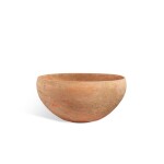 A red pottery plain alms bowl, Yangshao culture, Banpo phase, c. 4800-4300 BC 仰韶文化 半坡類型 紅陶盌