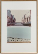 DAN GRAHAM | HOUSING PROJECT, COURTYARD, BAYONNE, NEW JERSEY, 1966; NEW HOUSES, JERSEY CITY, NEW JERSEY, 1966