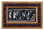 A Limoges grisaille painted enamel rectangular plaque depicting the Joseph in the well, attributed to Pierre Reymond (1513-1584), Circa 1560-1570