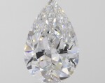 A 2.35 Carat Pear-Shaped Diamond, E Color, Internally Flawless